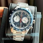 Copy Tag Heuer Carrera Heuer 02 Quartz Watches Stainless Steel 43mm